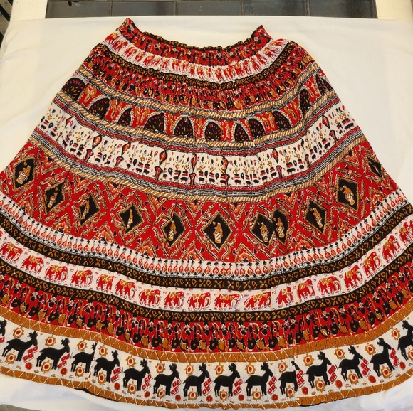Jane Ashley Boho Style Skirt Size Small - Picture 3 of 8